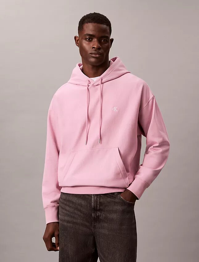 Sudadera con capucha de felpa Monogram holgada de felpa de alta calidad Sudadera con capucha de felpa Monogram holgada de felpa de alta calidad