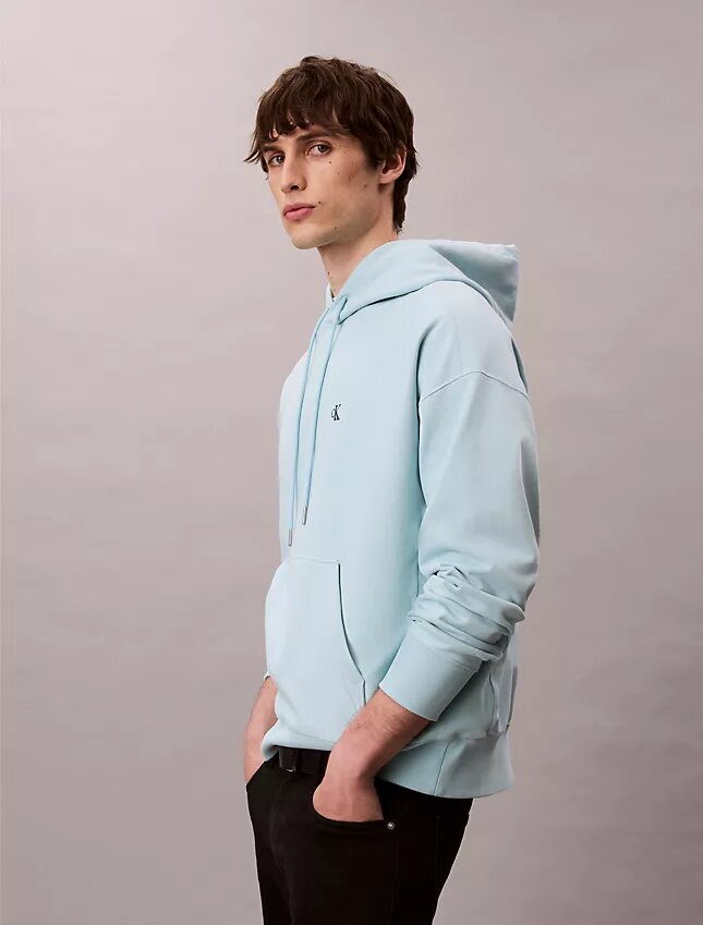 Sudadera con capucha de felpa Monogram holgada de felpa de alta calidad Sudadera con capucha de felpa Monogram holgada de felpa de alta calidad