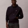 Sudadera con capucha de felpa Monogram relajada de felpa de alta calidad Sudadera con capucha de felpa Monogram relajada de felpa de alta calidad