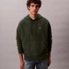 Sudadera con capucha de felpa Monogram relajada de felpa de alta calidad Sudadera con capucha de felpa Monogram relajada de felpa de alta calidad