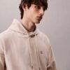Sudadera con capucha de felpa Monogram relajada de felpa de alta calidad Sudadera con capucha de felpa Monogram relajada de felpa de alta calidad