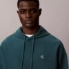 Sudadera con capucha de felpa Monogram relajada de felpa de alta calidad Sudadera con capucha de felpa Monogram relajada de felpa de alta calidad