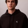Sudadera con capucha de felpa Monogram relajada de felpa de alta calidad Sudadera con capucha de felpa Monogram relajada de felpa de alta calidad