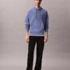 Sudadera con capucha de felpa Monogram relajada de felpa de alta calidad Sudadera con capucha de felpa Monogram relajada de felpa de alta calidad