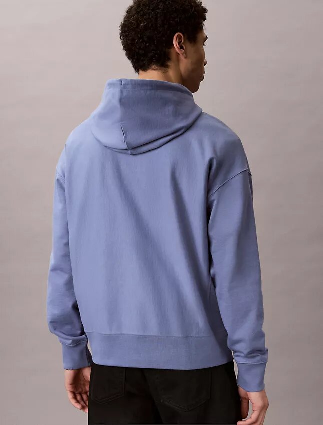 Sudadera con capucha de felpa Monogram relajada de felpa de alta calidad Sudadera con capucha de felpa Monogram relajada de felpa de alta calidad
