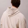 Sudadera con capucha de felpa Monogram relajada de felpa de alta calidad Sudadera con capucha de felpa Monogram relajada de felpa de alta calidad