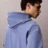 Sudadera con capucha de felpa Monogram relajada de felpa de alta calidad Sudadera con capucha de felpa Monogram relajada de felpa de alta calidad