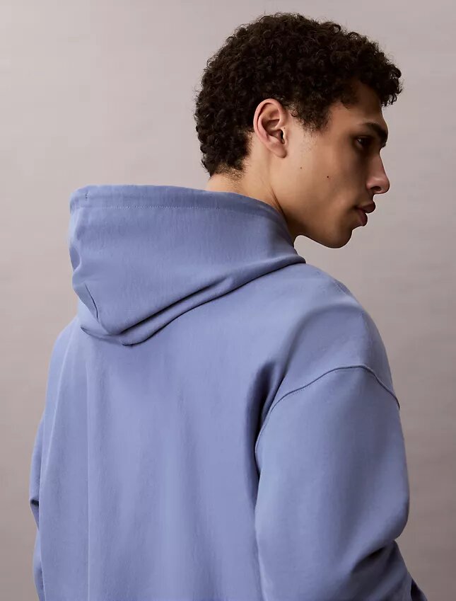 Sudadera con capucha de felpa Monogram relajada de felpa de alta calidad Sudadera con capucha de felpa Monogram relajada de felpa de alta calidad