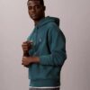 Sudadera con capucha de felpa Monogram relajada de felpa de alta calidad Sudadera con capucha de felpa Monogram relajada de felpa de alta calidad