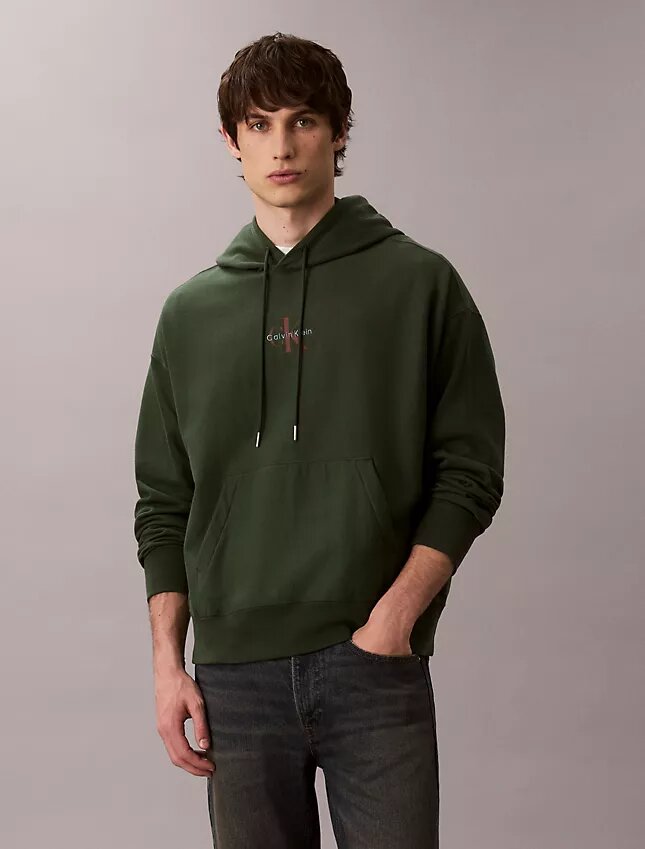 Sudadera con capucha de felpa premium Monologo Sudadera con capucha de felpa premium Monologo