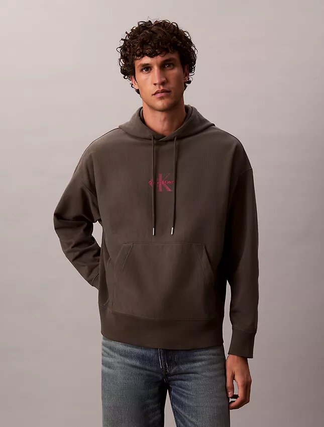 Sudadera con capucha de felpa premium Monologo Sudadera con capucha de felpa premium Monologo