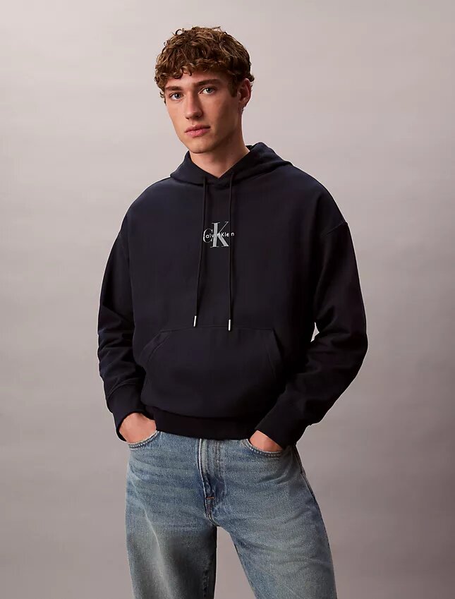 Sudadera con capucha de felpa premium Monologo Sudadera con capucha de felpa premium Monologo
