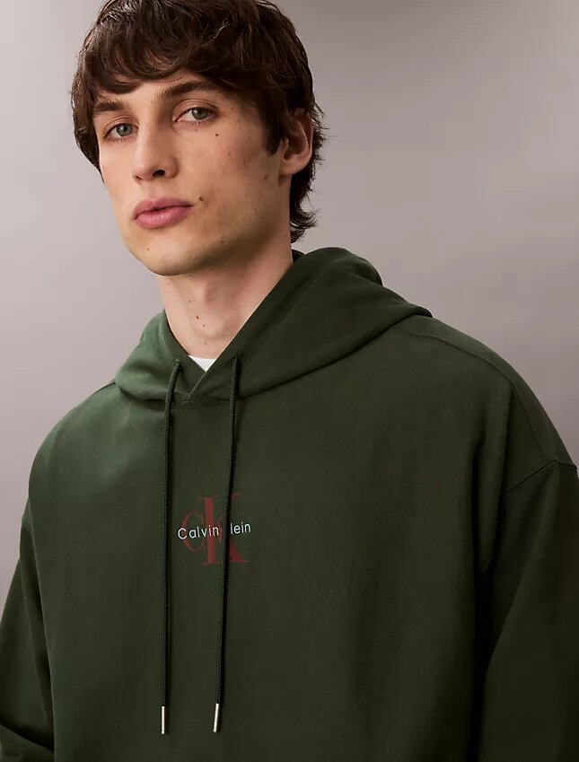 Sudadera con capucha de felpa premium Monologo Sudadera con capucha de felpa premium Monologo