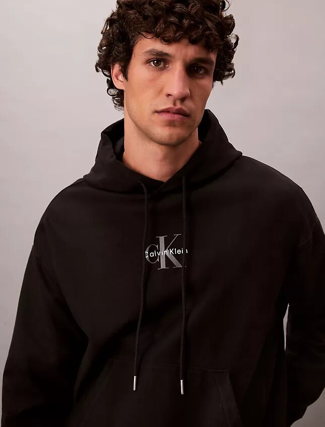 Sudadera con capucha de felpa premium Monologo Sudadera con capucha de felpa premium Monologo