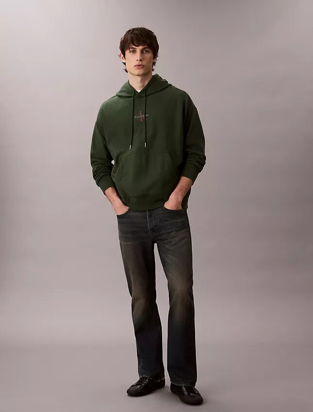 Sudadera con capucha de felpa premium Monologo Sudadera con capucha de felpa premium Monologo