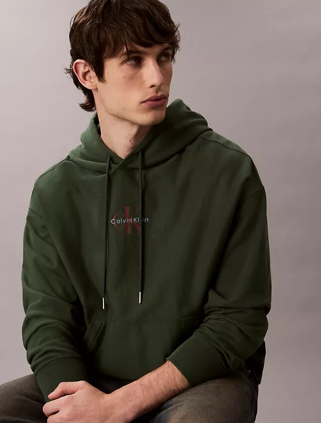Sudadera con capucha de felpa premium Monologo Sudadera con capucha de felpa premium Monologo