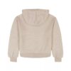 Sudadera con capucha y cremallera de felpa para niñas Sudadera con capucha y cremallera de felpa para niñas