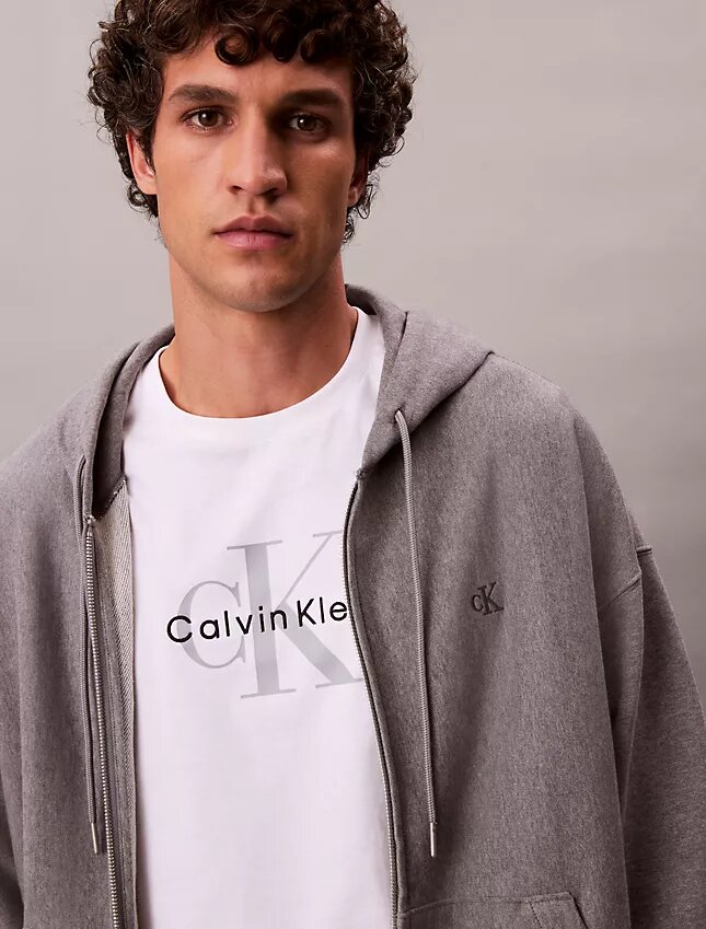 Sudadera con capucha y cremallera de felpa premium Sudadera con capucha y cremallera de felpa premium