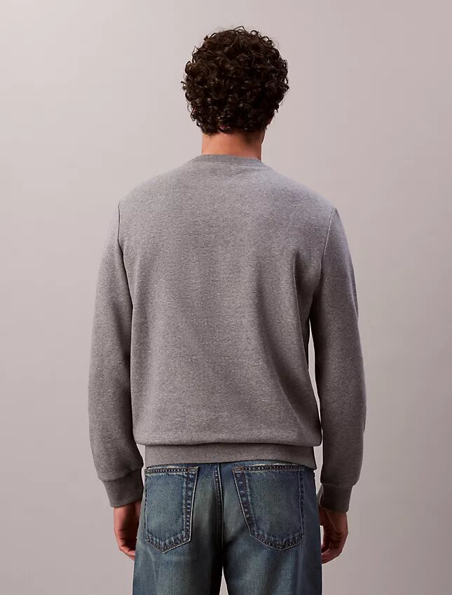 Sudadera de felpa con cuello redondo Monólogo Sudadera de felpa con cuello redondo Monólogo