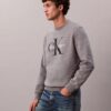 Sudadera de felpa con cuello redondo Monólogo Sudadera de felpa con cuello redondo Monólogo