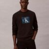 Sudadera de felpa con gráfico de Monogram en capas Sudadera de felpa con gráfico de Monogram en capas