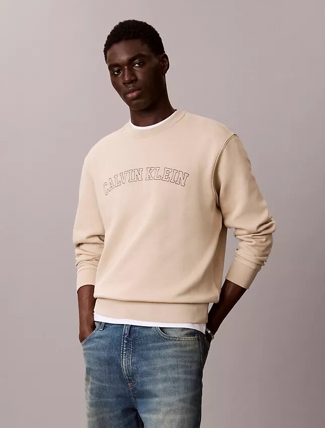 Sudadera de felpa con gráfico del logotipo Varsity Sudadera de felpa con gráfico del logotipo Varsity
