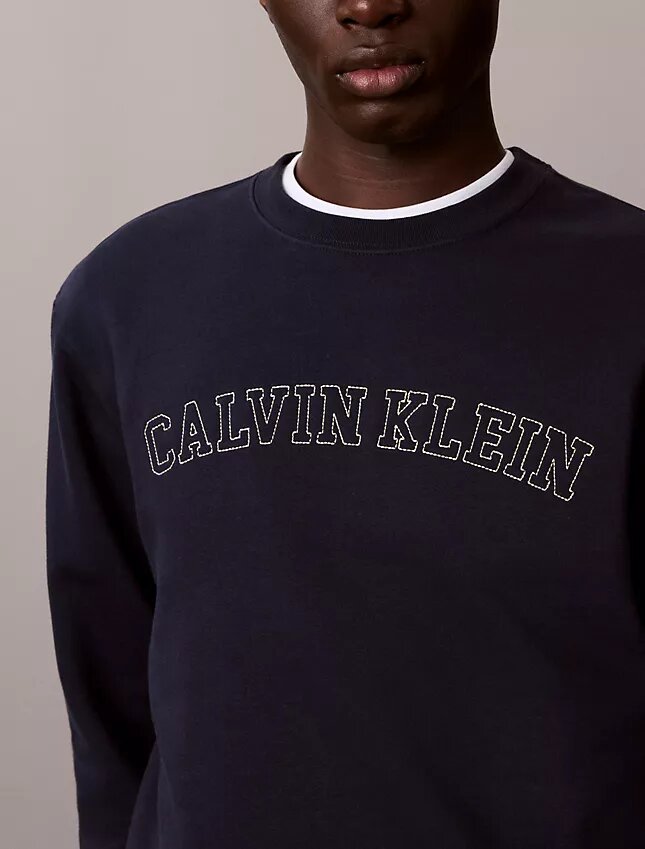 Sudadera de felpa con gráfico del logotipo Varsity Sudadera de felpa con gráfico del logotipo Varsity