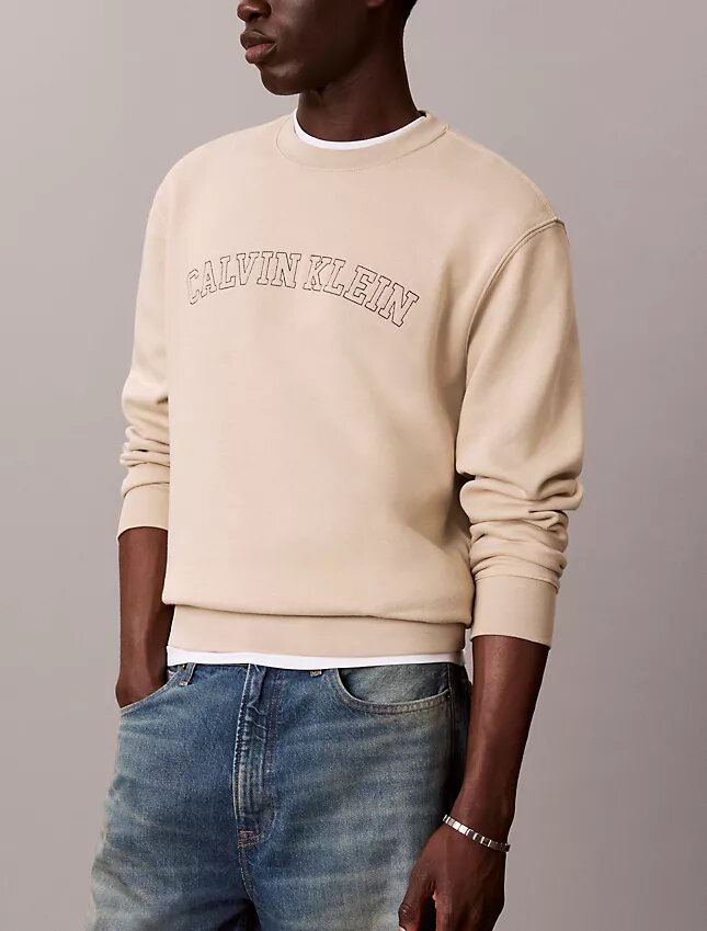 Sudadera de felpa con gráfico del logotipo Varsity Sudadera de felpa con gráfico del logotipo Varsity