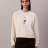 Sudadera holgada con estampado de Kate Moss