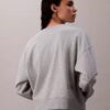 Sudadera holgada con estampado de Kate Moss