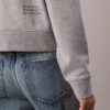 Sudadera holgada con estampado de Kate Moss