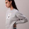 Sudadera holgada con estampado de Kate Moss