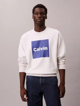 Sudadera holgada con gráfico de logo en felpa Sudadera holgada con gráfico de logo en felpa