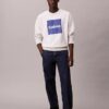 Sudadera holgada con gráfico de logo en felpa Sudadera holgada con gráfico de logo en felpa