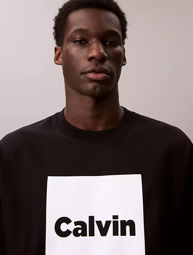 Sudadera holgada con gráfico de logo en felpa Sudadera holgada con gráfico de logo en felpa