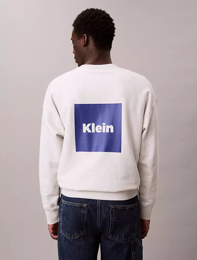 Sudadera holgada con gráfico de logo en felpa Sudadera holgada con gráfico de logo en felpa