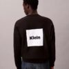 Sudadera holgada con gráfico de logo en felpa Sudadera holgada con gráfico de logo en felpa