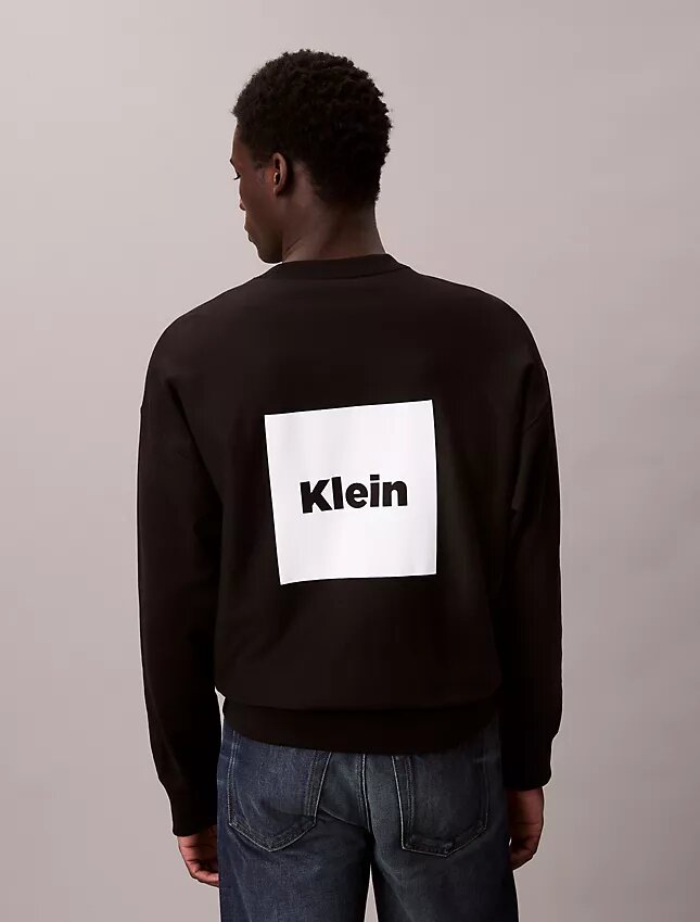 Sudadera holgada con gráfico de logo en felpa Sudadera holgada con gráfico de logo en felpa