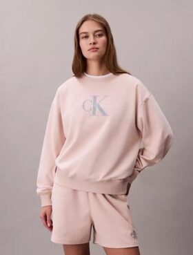 Sudadera holgada de felpa francesa Monólogo