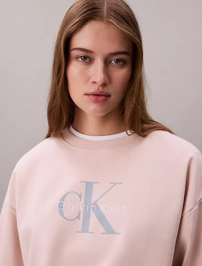 Sudadera holgada de felpa francesa Monólogo Sudadera holgada de felpa francesa Monólogo