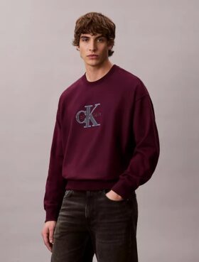Sudadera holgada de felpa premium Monologo Sudadera holgada de felpa premium Monologo