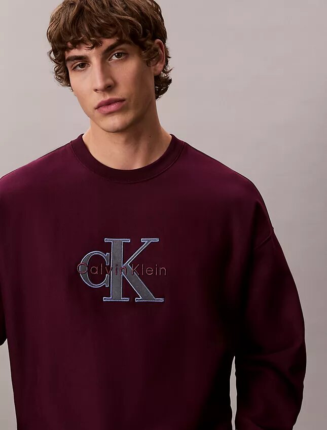 Sudadera holgada de felpa premium Monologo Sudadera holgada de felpa premium Monologo