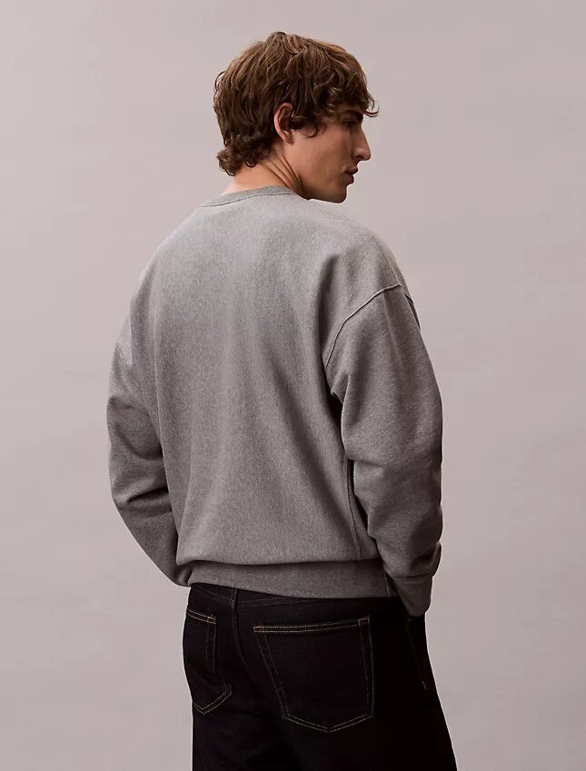 Sudadera holgada de felpa premium Monologo Sudadera holgada de felpa premium Monologo