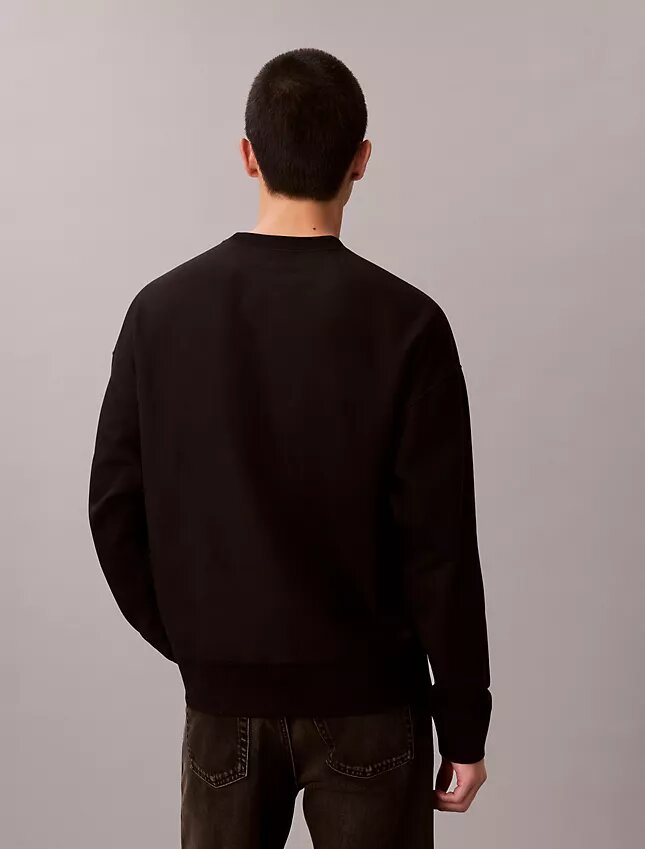 Sudadera holgada de felpa premium Monologo Sudadera holgada de felpa premium Monologo