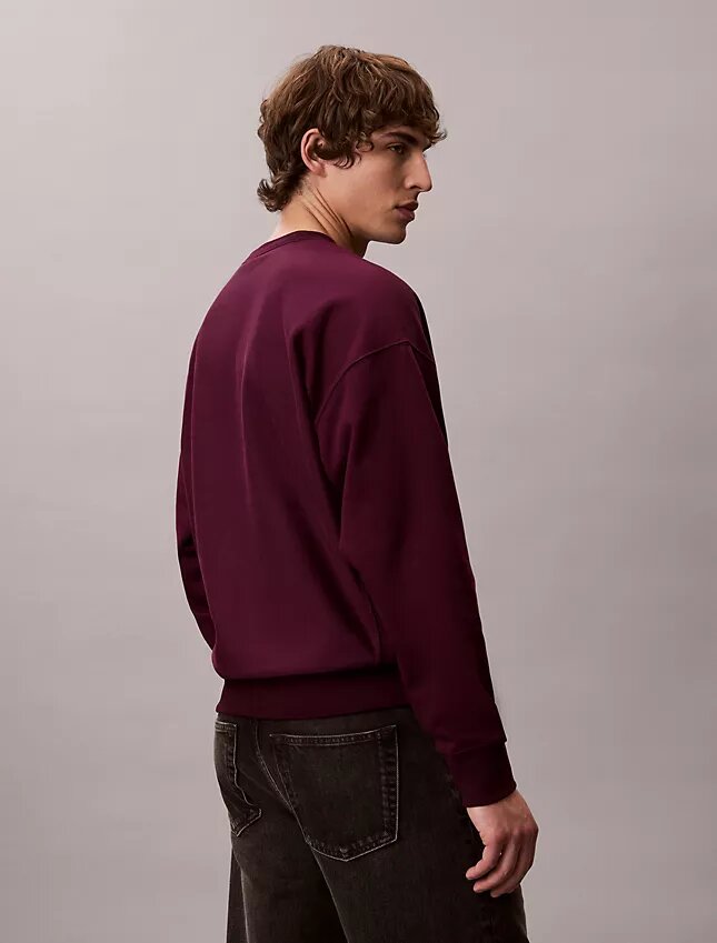 Sudadera holgada de felpa premium Monologo Sudadera holgada de felpa premium Monologo