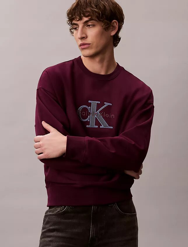 Sudadera holgada de felpa premium Monologo Sudadera holgada de felpa premium Monologo