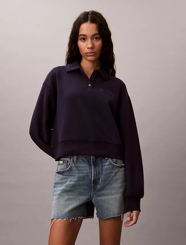 Sudadera polo Ck de corte holgado Sudadera polo Ck de corte holgado