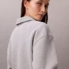 Sudadera polo Ck de corte holgado