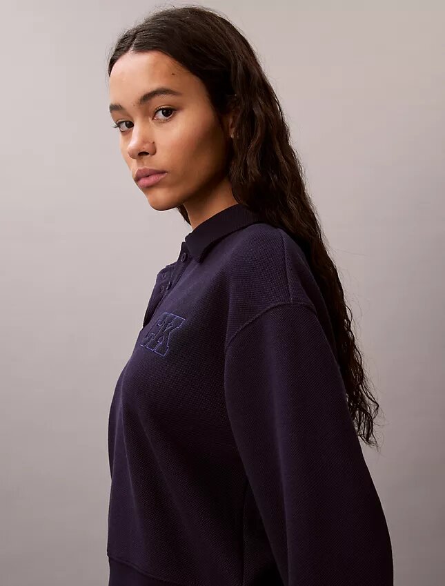 Sudadera polo Ck de corte holgado Sudadera polo Ck de corte holgado
