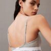 Sujetador Bralette con cierre frontal triangular, ligeramente forrado, de algodón y Modal Sujetador Bralette con cierre frontal triangular, ligeramente forrado, de algodón y Modal